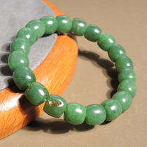 Hot dialect boutique Hotan jade featured recommendation Cele Gobi Jasper card 11mm old bead bracelet bracelet s2