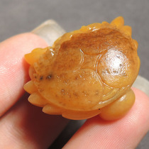 重量级方言和田玉高品质珍稀新疆籽料金钱蟹八方来财精品吊坠R1