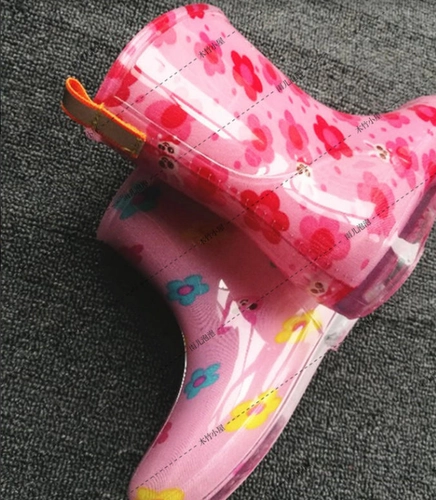 Детский дождевик, туфли для мальчиков, детские сапоги для раннего возраста, водонепроницаемые нескользящие бахилы, в корейском стиле