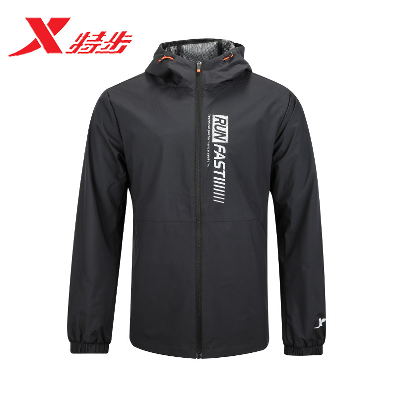 XTEP jacket men's 2021 spring new sports casual warm windbreaker wild jacket 979129160183