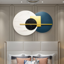 Modern Light Lavish Metal Wall Decoration Creative Round Wall-mounted Iron Art Bedside Wall Decoration Living-room Wall Decoration Pendant Hanging Accessories