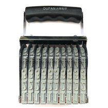 10-DIGIT HIGH 15MM Production DATE NUMBER Batch runner PRINT 0-9 ADJUSTABLE WOVEN BAG YEAR month AND yen