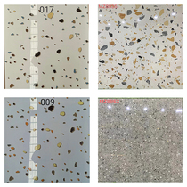 Color bright gray terrazzo floor tile 800 indoor tile living room dining room clothing shop all porcelain simple