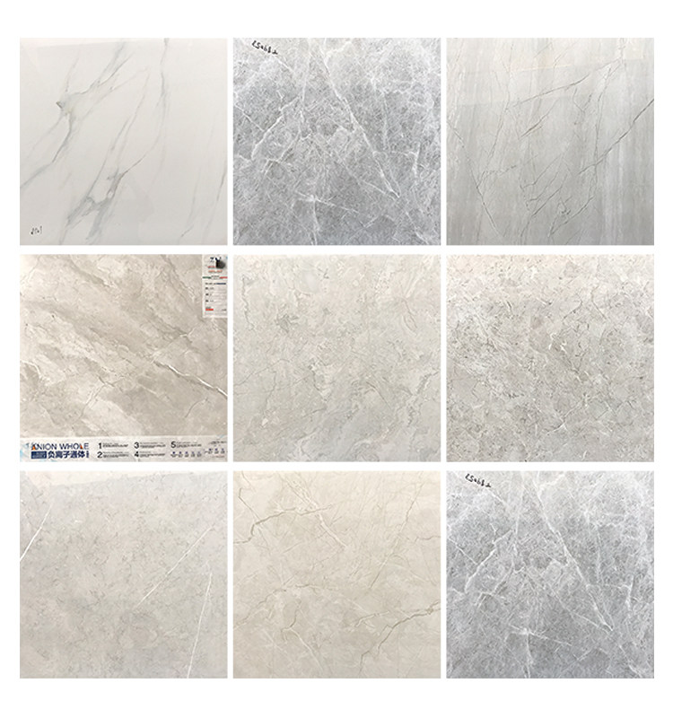 Grey Tiles 800 Living Room Bedroom Floor Tiles Simplified Modern Interior Floor Tiles Anion Whole Body Marble Nordic