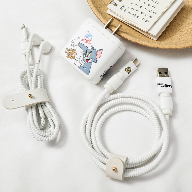 OPPO Reno7 6 5 pro K9 data line protective sheath 65W charger film FindX3 pro wound rope