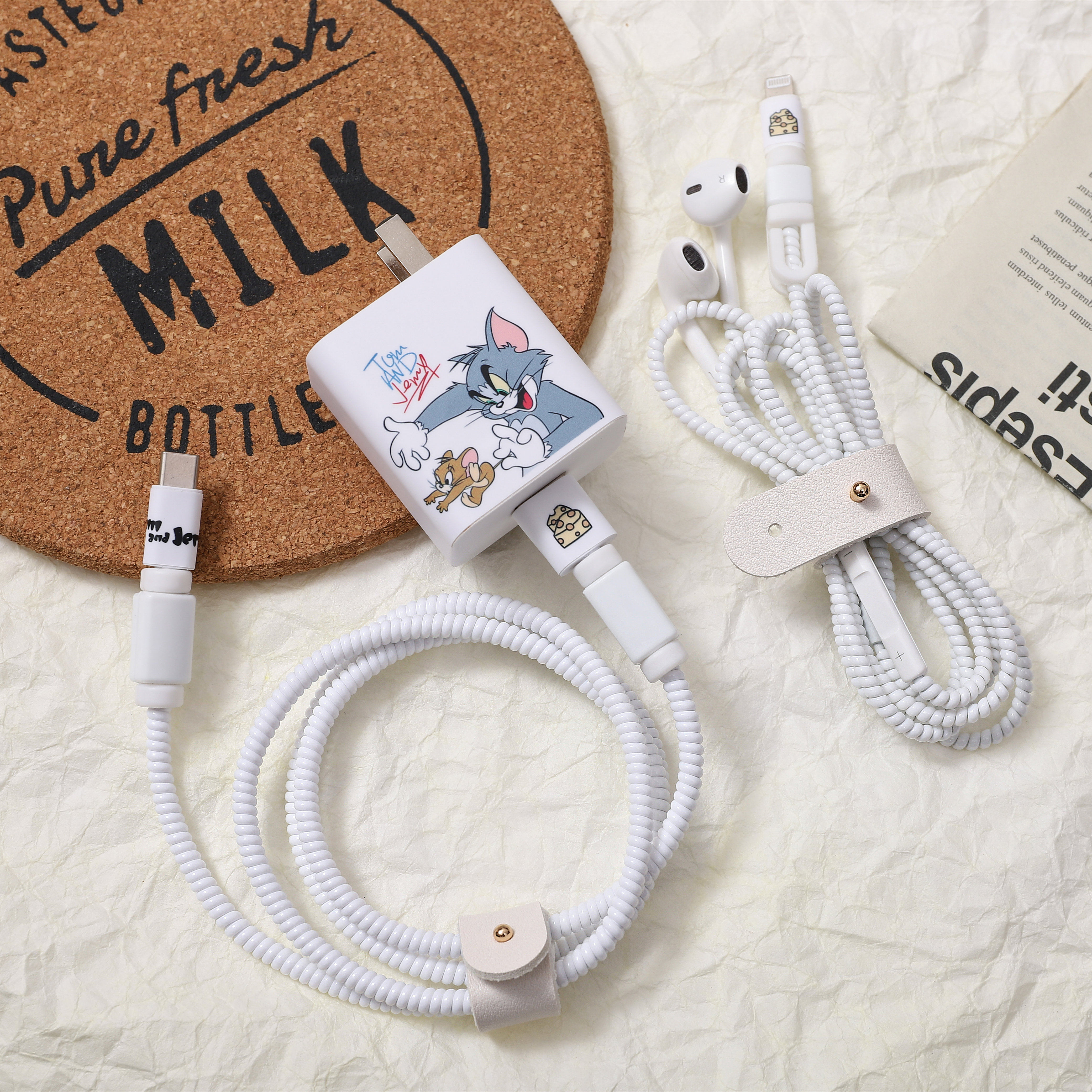 Glory 30 Huawei mate40 30 nova7 6se 5 P40pro data line protective sheath v30 wound rope