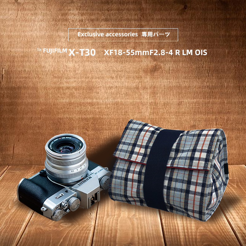The DUSTO applies to the Fuji X-T30 camera bag 18-55mm lens camera bag portable cashier bag