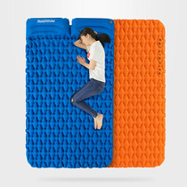 Ultra light portable double with pillow inflatable cushion outdoor tent sleeping cushion camping anti-damp cushion thickened ground mat camping mattress