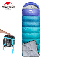 Sleeping Bag Adults Outdoor Camping All Season Warm Sleeping Bag Thickened Adults Anti-Cold Can Splice Down Cotton Envelope Sleeping Bag