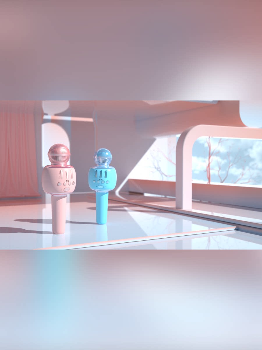 Soai microphone Microphone audio All-in-one suitable for singing national K song artifact Wireless Bluetooth Children's home karaoke singing Mobile phone TV computer sound card live special recording voice changer