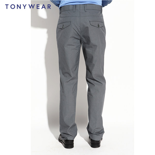 断码 TONY WEAR 汤尼威尔 弹力棉 男式长裤 天猫优惠券折后￥59包邮（￥249-190）2色可选
