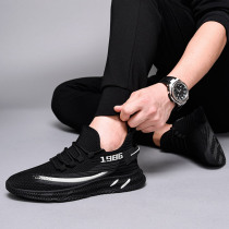 Mens Summer Tide Shoes 2022 new mens casual sports running mesh - side trend - and - breathable shoes