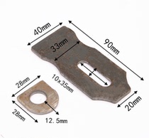 Large door hanging industrial door nose thickened door nose old-fashioned door nose buckle door nose door buckle welding lock