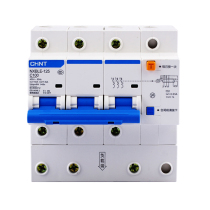 Chint leakage protector two-three-phase high-power power power circuit breaker total power trip leakage protection switch 100A current