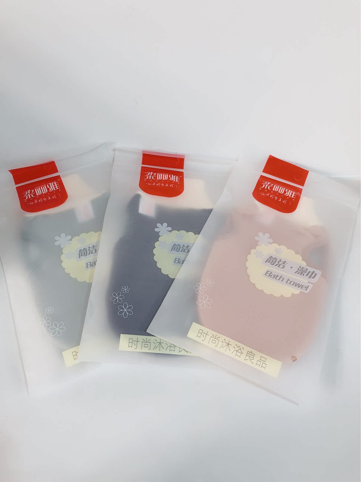 Two pieces of soft and elegant bath towel decontamination adult double-sided rubbed back gloves are free from rubbing home bath towels