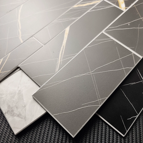 Самоклеющаяся мраморная черная мозаика из ПВХ на стену, может прилипать к стенам и поверхностям