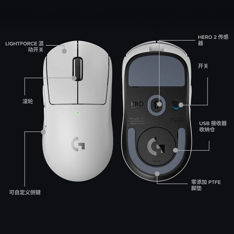 Logitech Gpw3 Generation Wireless Dual-Mode Gaming Mouse, Shitlord Generation 3 E-Sports Cf League of Legends