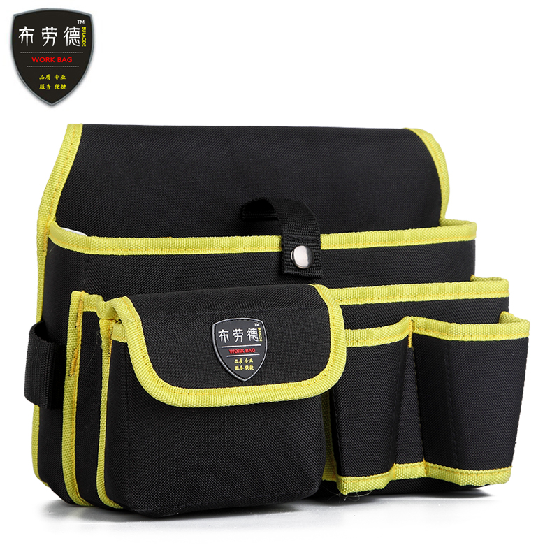 Electrician Kit Fanny pack Wallpaper Purse canvas Repair Multi-function Large Number Thickened Belt Check Bag