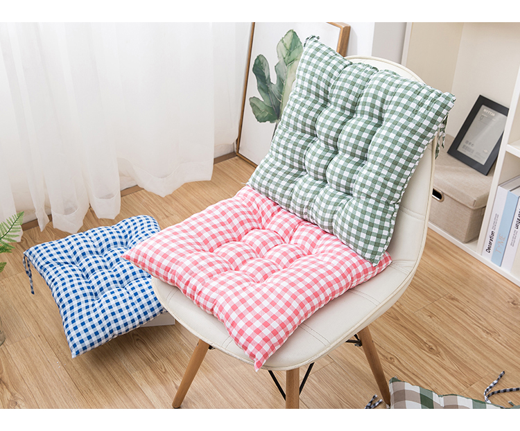 Ghế đệm pad phân văn phòng sinh viên nữ mông đệm đệm vuông pad ngồi đệm trong một tie nhà - Ghế đệm / đệm Sofa đệm ghế gỗ bằng da