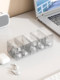 Data cable storage box charging cable mobile phone power charger organization tool desktop cable management hub box