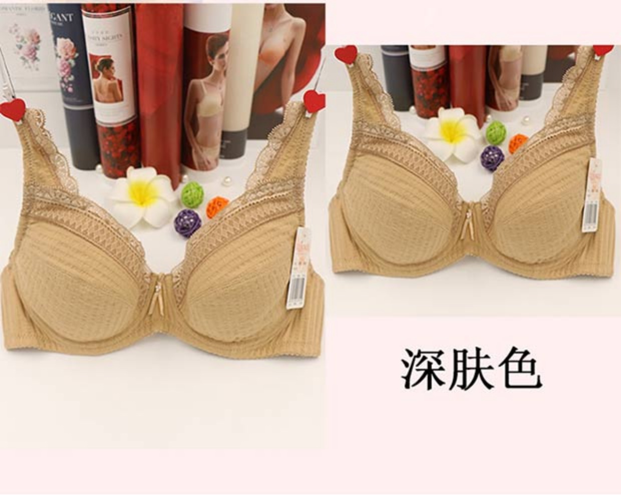 Đồ lót cổ xưa và hiện đại đầy đủ với vòng thép không có áo ngực xốp tập hợp phần cotton mỏng kích cỡ áo ngực áo lót thể thao