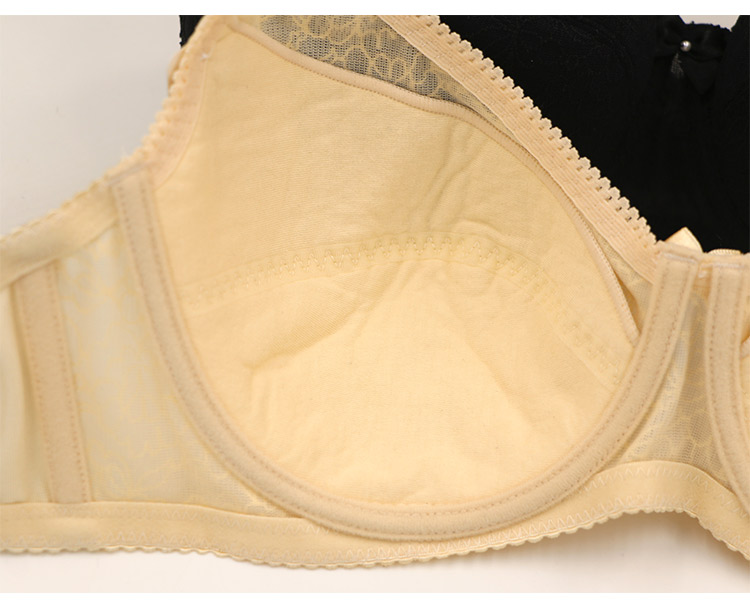 Đồ lót cổ xưa và hiện đại đầy đủ phần mỏng cotton nữ kích thước lớn thoải mái với vòng thép không có áo ngực xốp quần áo lót đẹp
