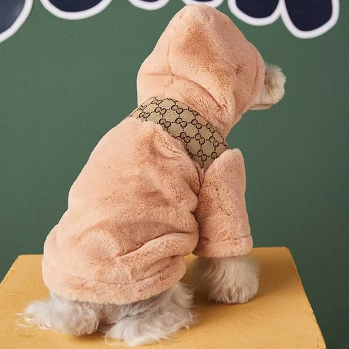 Одежда для щенка осенью и зимой теплый бишонджак corgi schnauzer teddy cotton pat pet cat cardigan