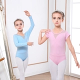 北舞 Детская юбка, танцующая спортивная одежда, короткий рукав