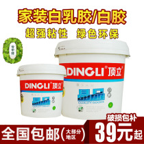 White latex handmade white glue DIY woodworking glue furniture cabinet glue environmental protection formaldehyde-free white glue