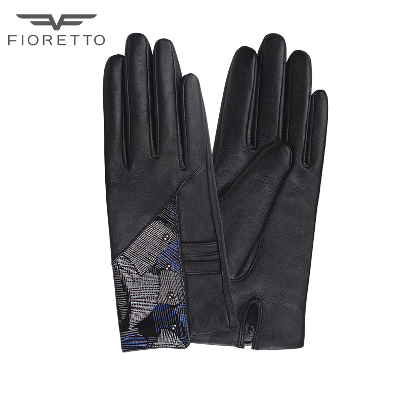 Gants pour femme FIORETTO en En peau de mouton - Ref 3156220 Image 5