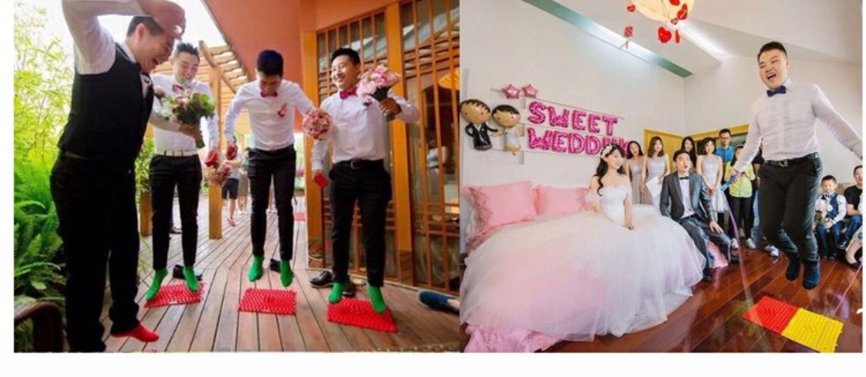 接亲游戏卡整新郎游戏道具结婚堵门拦门游戏卡