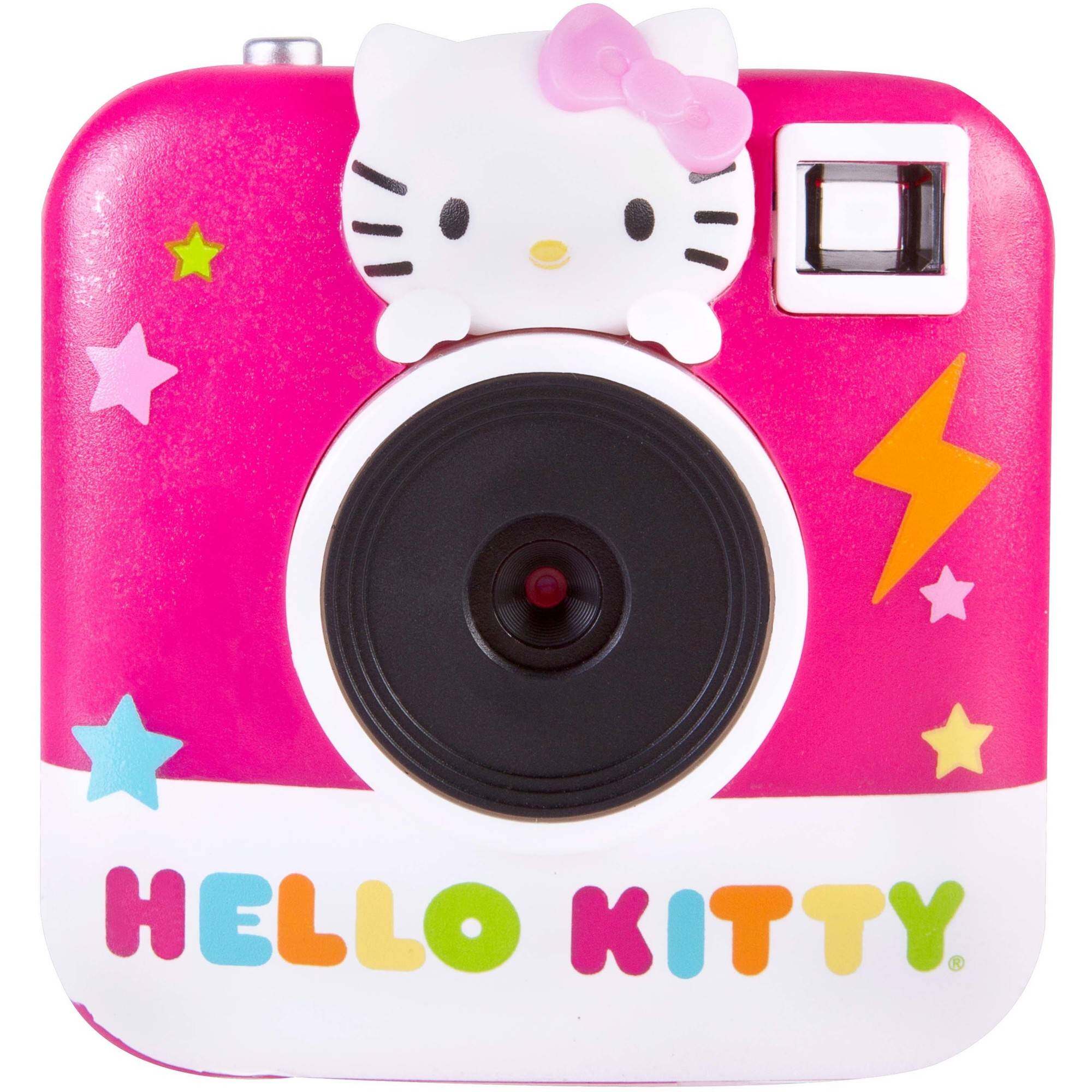 Hello Kitty Katie cat big face Snap N Share digital camera