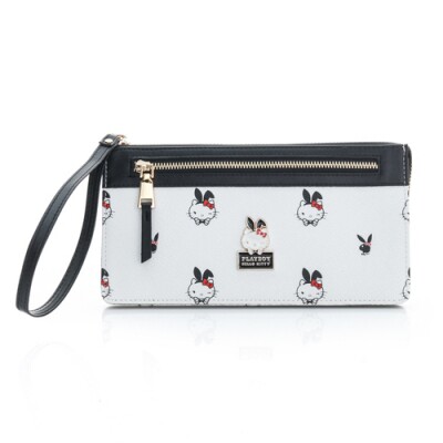Playboy x Hello kitty Three-Tier Handle Bag - Charm Black