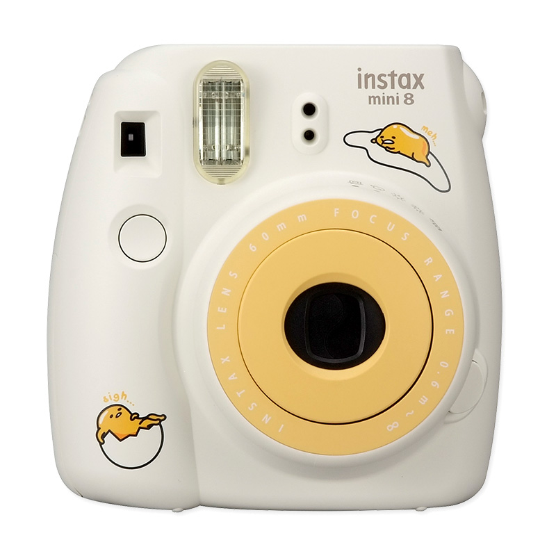 FUJIFILM instax mini 8 beats up (limited amount of-gudetama egg yolk)