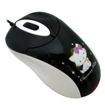 Hello Kitty Charmmy Mini Optical Mouse (Gorgeous Black)