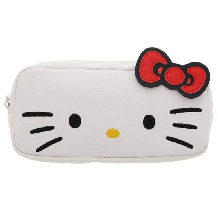 Hello Kitty cortex big face pen bag makeup bag