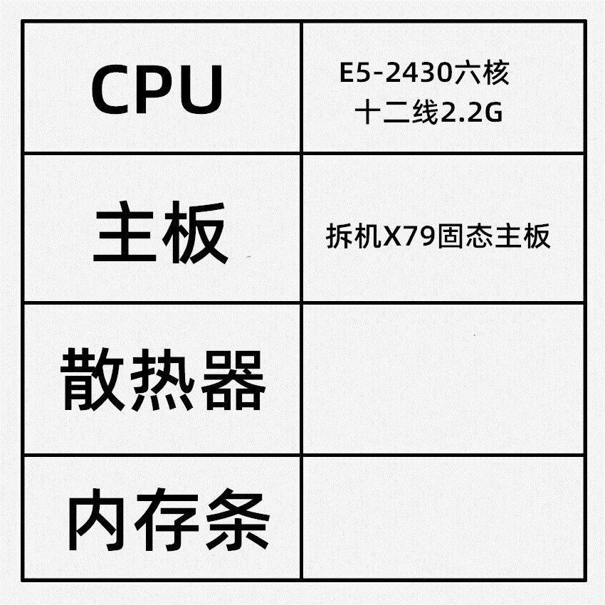 Комплект ABB X79 и Intel Xeon E5-2430