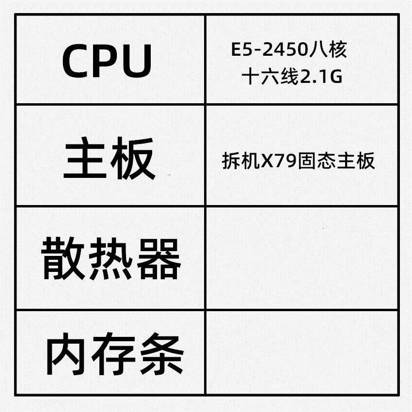 Комплект ABB X79 и Intel Xeon E5-2450