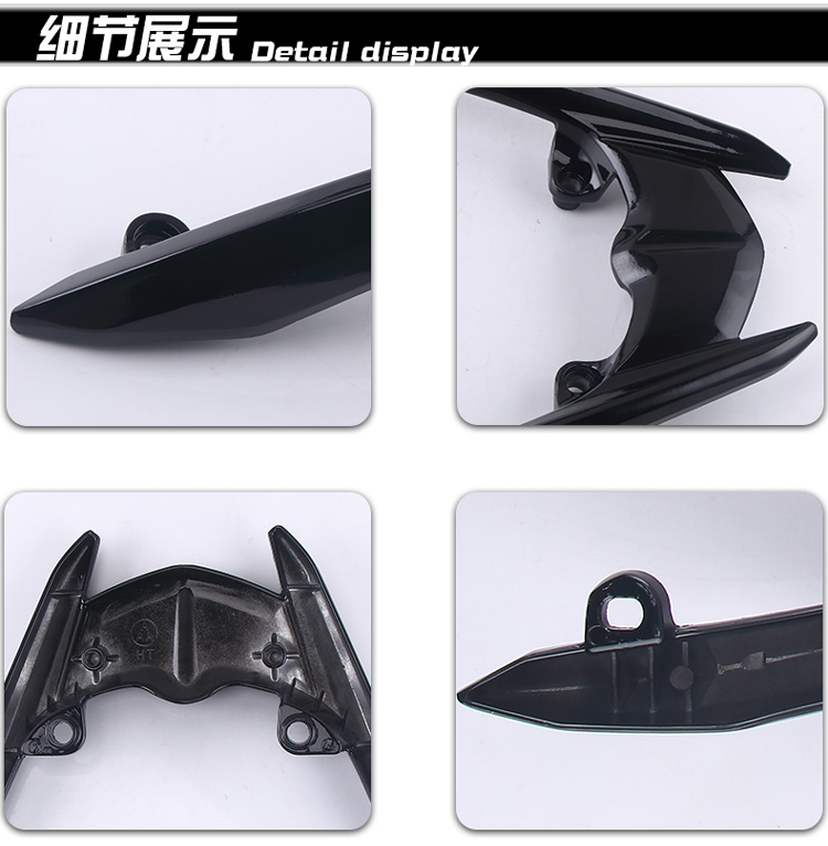 Sanya GTR Ares đuôi cánh xe điện xe máy phía sau đuôi khung hợp kim nhôm Renjie GTR móc áo phía sau khung bảo vệ vespa sprint đen