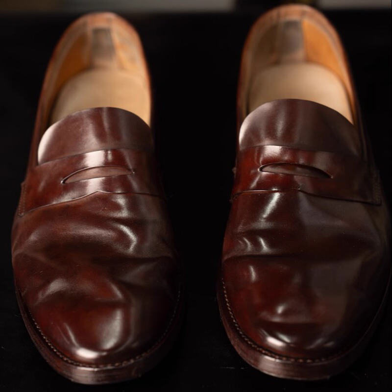 Peter Qu | Unlining | Horsehide Leather Hand-Stitched Edge, Goodyear Welted, Fully Unstructured Casual Loafers, Jan Last.