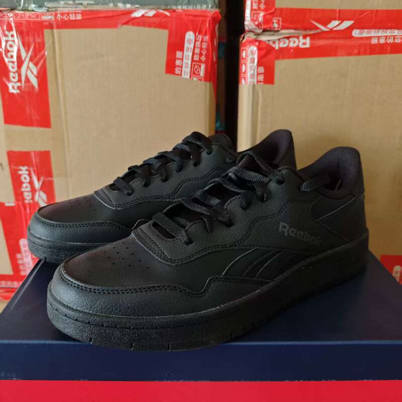 Reebok Men's Black Warrior Bb 1000 Low-Top Casual Basketball Shoes 100209144