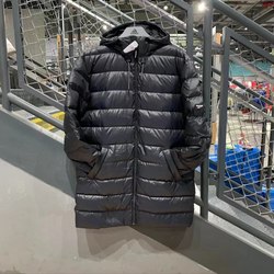 ເສື້ອກິລາກາງແຈ້ງຂອງຜູ້ຊາຍ Reebok ແບບສະບາຍໆ windproof warm hooded down mid-length down jacket DY6007DY6008
