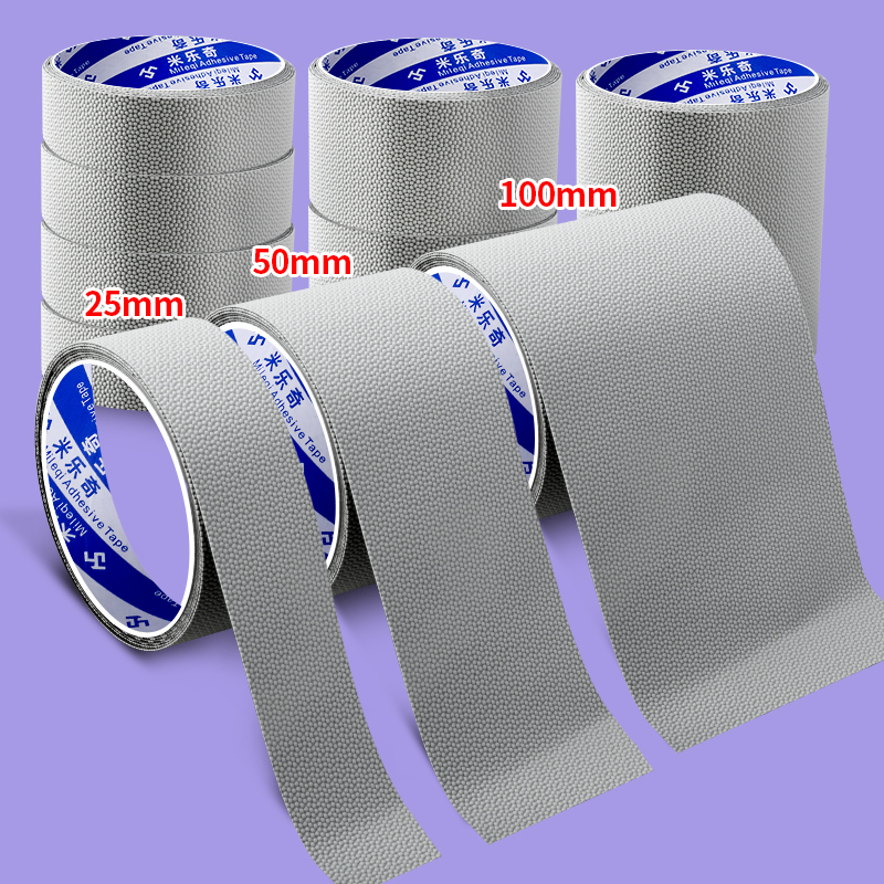Chicken Skin Tape with Diamond Triangle Pattern, Anti-Slip and Anti-Stick Particles, Surface Anti-Stick Strong Adhesive Sticker for Roller Shafts