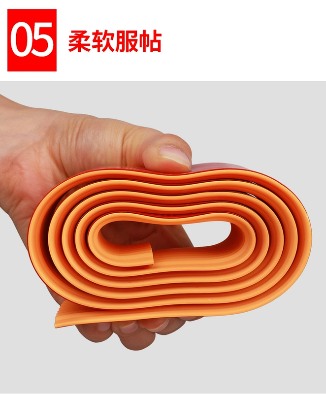 Thả cầu thang băng trượt băng dính trượt PVC chống thấm silicone dải lốp cao su ép cạnh bước dải sàn vườn ươm ngoài trời dốc gần dải phân cách biên trượt dán trang trí