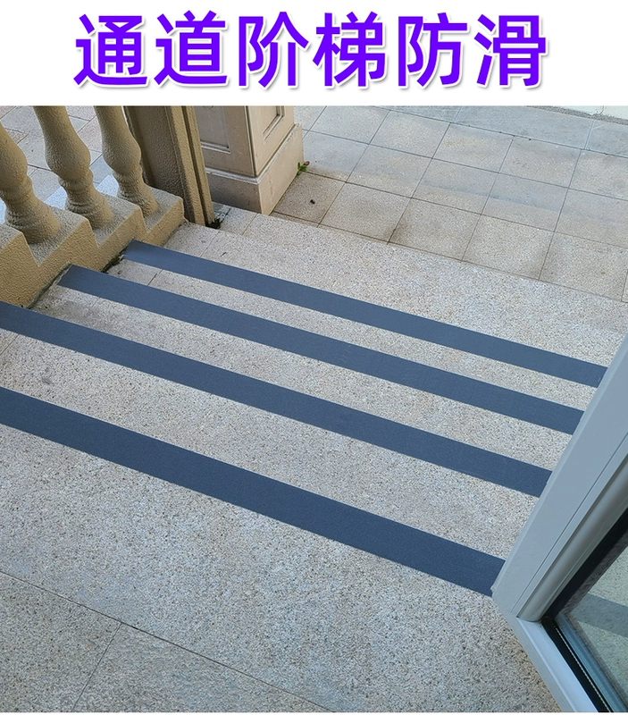 Màu matte không trượt băng cầu thang bước vào phòng tắm nhà bếp băng cảnh báo chống trượt gắn liền với dải phi trượt sàn ngói mờ sàn phòng tắm chống trượt tự dính bài viết chống trượt chống vật lộn