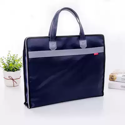 Handbag Canvas Disco Deshigao handbag document bag briefcase Men's and women's office business document conference bag