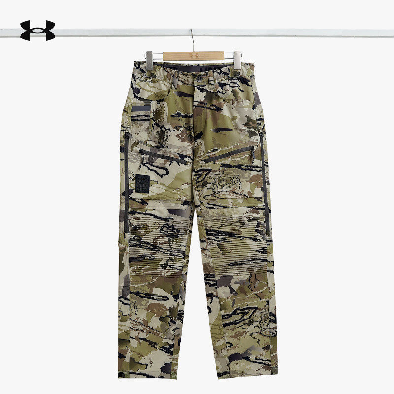 Under Armour Ua New Autumn Men's Casual Hiking Camouflage Hunting Woven Sports Pants 1365609