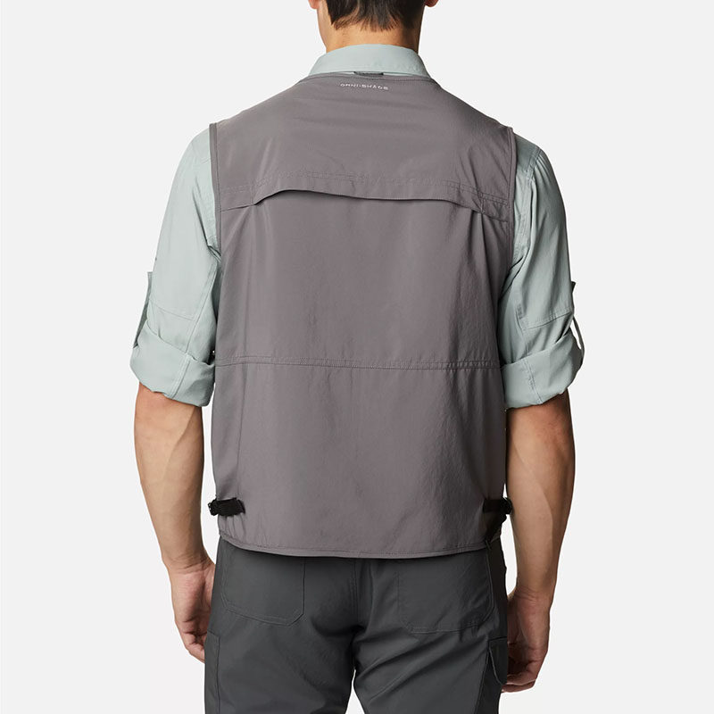25 Spring and Summer New Colombian Men's Outdoor Upf50 Anti-Uv Multi-Pocket Vest Ae5185