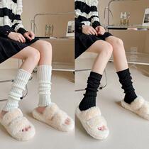 insjk Handy Legs # Warm Autumn Socks Knitting Sleeves Daily Spicy Girl Fever Prevention Slets pile up stacks of socks