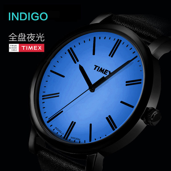 Timex 天美时 T2N794 酷黑极简 中性手表 优惠券折后¥378包邮(¥478-100)